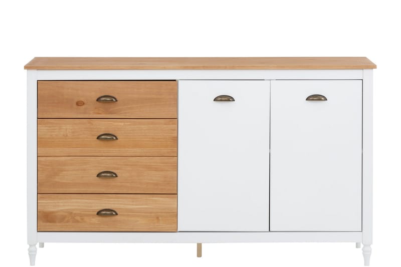 Sideboard Westenhanger 160x45 cm - Hvit - Sideboard & skjenk