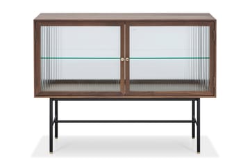 Sidebord Jelric 42 cm dybde 120 cm bredde 90 cm høyde - Valnøttfarget - Oppbevaring - Oppbevaringsmøbler - Sideboard & skjenk