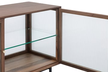 Sidebord Jelric 42 cm dybde 120 cm bredde 90 cm høyde - Valnøttfarget - Oppbevaring - Oppbevaringsmøbler - Sideboard & skjenk