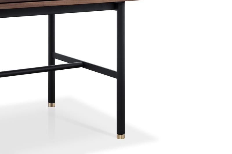 Sidebord Jelric 42 cm dybde 120 cm bredde 90 cm høyde - Valnøttfarget - Oppbevaring - Oppbevaringsmøbler - Sideboard & skjenk
