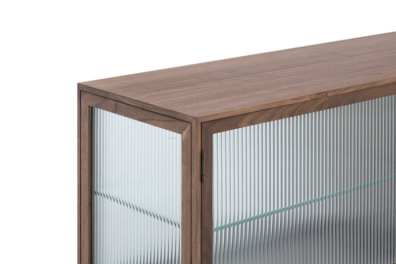 Sidebord Jelric 42 cm dybde 150 cm bredde 90 cm høyde - Valnøttfarget - Oppbevaring - Oppbevaringsmøbler - Sideboard & skjenk