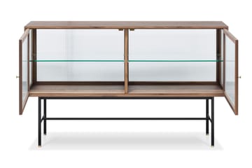 Sidebord Jelric 42 cm dybde 150 cm bredde 90 cm høyde - Valnøttfarget - Oppbevaring - Oppbevaringsmøbler - Sideboard & skjenk