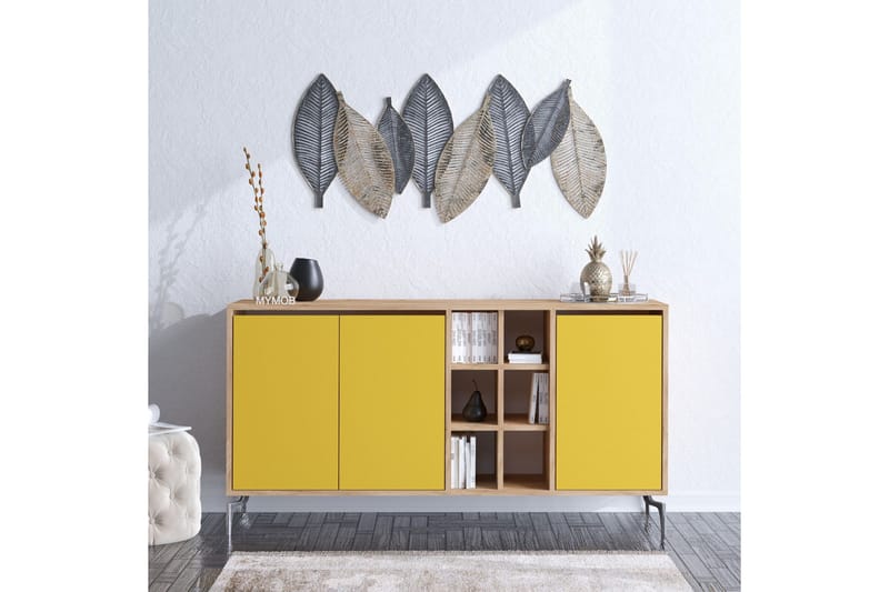 Sidobord Ek|Gul - Oppbevaring - Oppbevaringsmøbler - Sideboard & skjenk