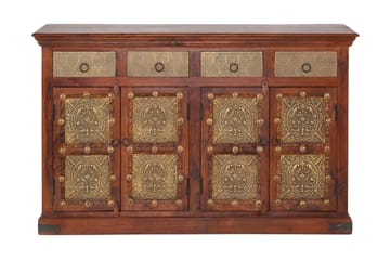 Silian Skjenk 180 cm - Akasie Brun - Oppbevaring - Oppbevaringsmøbler - Sideboard & skjenk