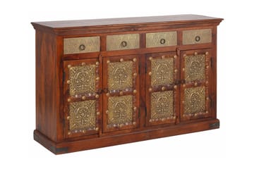 Silian Skjenk 180 cm - Akasie Brun - Oppbevaring - Oppbevaringsmøbler - Sideboard & skjenk