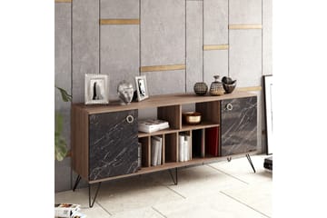 Sincerely Sidebord 180 cm - Valnøtt|Svart - Oppbevaring - Oppbevaringsmøbler - Sideboard & skjenk