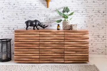 Skänk Wohnling Trä, Natur - Oppbevaring - Oppbevaringsmøbler - Sideboard & skjenk