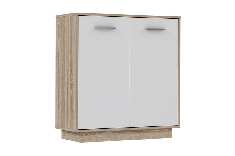 Skjenk Barnitz 34x83 cm - Brun | Hvit - Sideboard & skjenk