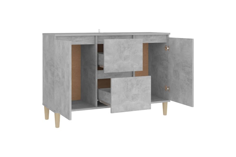 Skjenk betonggr�å 103,5x35x70 cm sponplate - Grå - Sideboard & skjenk