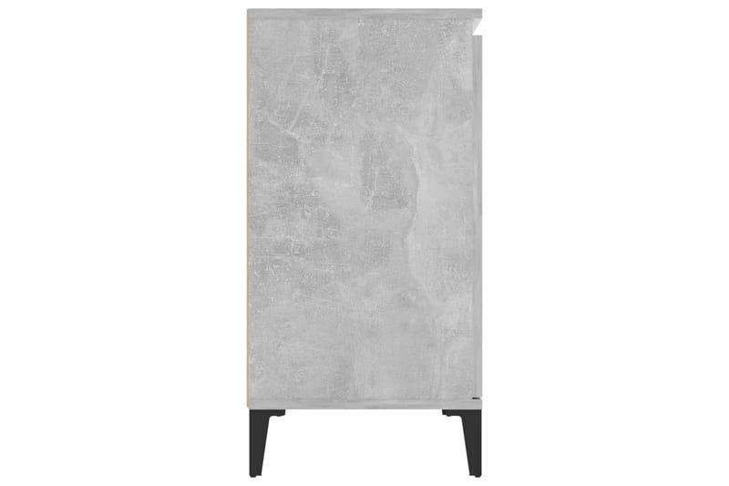 Skjenk betonggrå 104x35x70 cm sponplate - Grå - Sideboard & skjenk