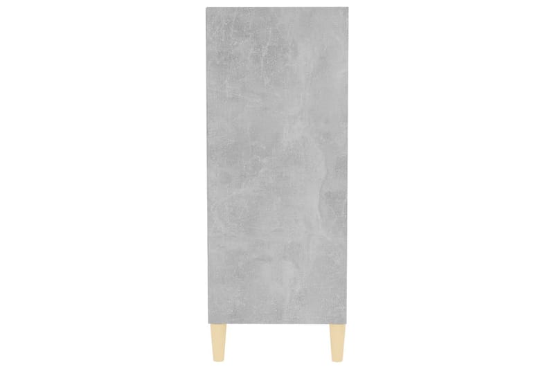Skjenk betonggrå 57x35x90 cm sponplate - Grå - Sideboard & skjenk