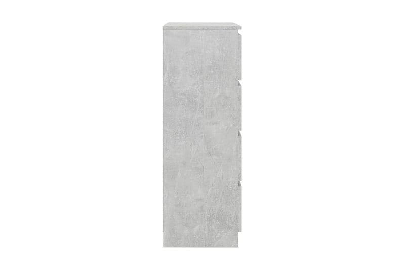 Skjenk betonggrå 60x35x98,5 cm sponplate - Sideboard & skjenk