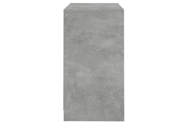 Skjenk betonggrå 70x40x73,5 cm sponplate - Grå - Sideboard & skjenk