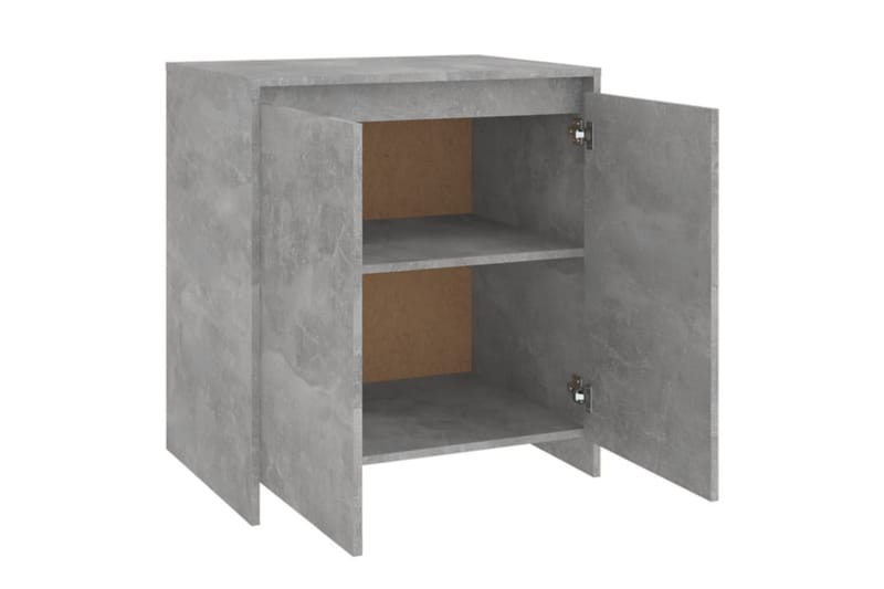 Skjenk betonggrå 70x40x73,5 cm sponplate - Grå - Sideboard & skjenk