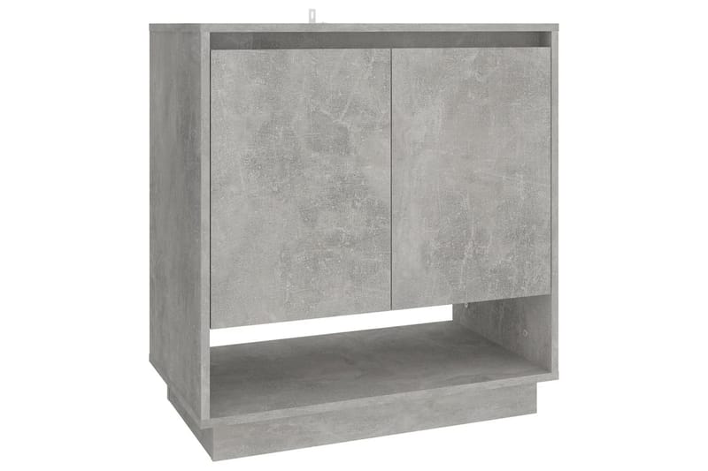 Skjenk betonggrå 70x41x75 cm sponplate - Grå - Sideboard & skjenk