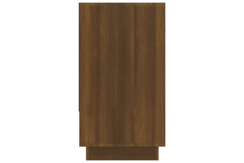 Skjenk brun eik 70x41x75 cm sponplate - Brun - Sideboard & skjenk