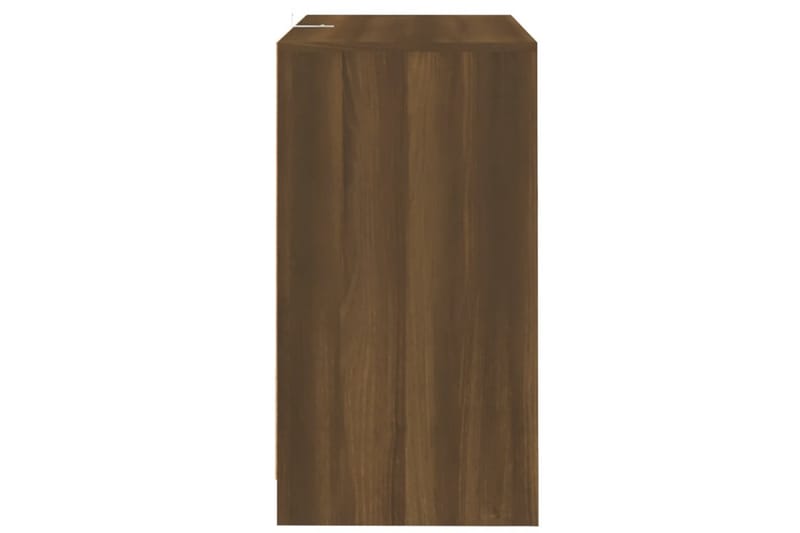 Skjenk brun eik 70x41x75 cm sponplate - Brun - Sideboard & skjenk