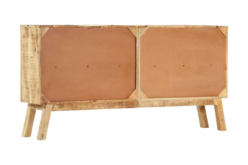 Skjenk brun og svart 160x30x80 cm grov heltre mango - Sideboard & skjenk