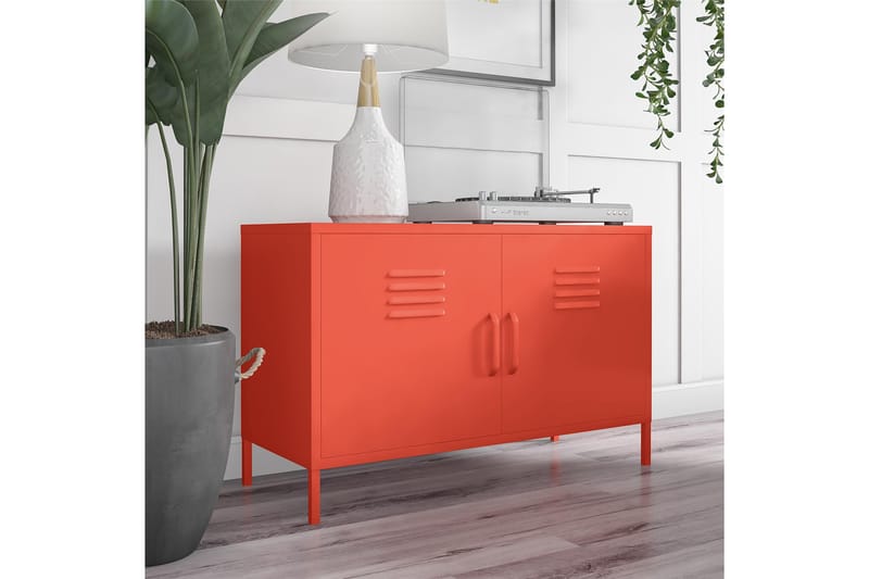 Skjenk CacHe 100x40 cm 2 Dører Oransje - Novogratz - Sideboard & skjenk