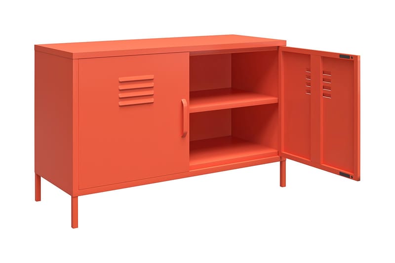 Skjenk CacHe 100x40 cm 2 Dører Oransje - Novogratz - Sideboard & skjenk