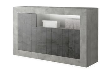 Skjenk Calpino Medio 138 cm - Gråmelert - Oppbevaring - Oppbevaringsmøbler - Sideboard & skjenk