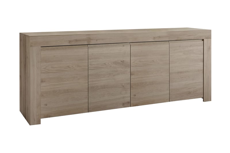 Skjenk Firenze 210 cm - Brun - Sideboard & skjenk