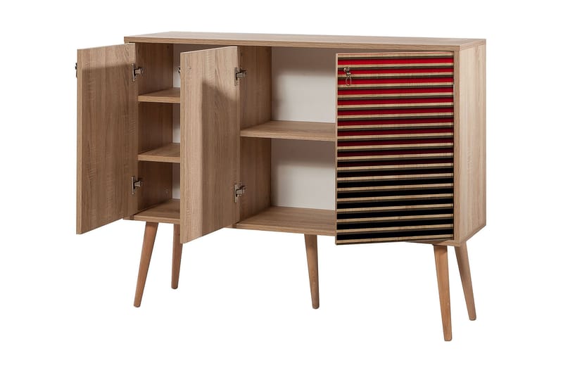 Skjenk Gillberga 120 cm - Brun - Oppbevaring - Oppbevaringsmøbler - Sideboard & skjenk