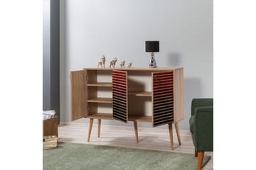 Skjenk Gillberga 120 cm - Brun - Oppbevaring - Oppbevaringsmøbler - Sideboard & skjenk