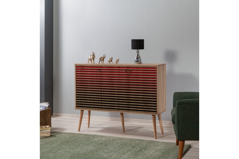 Skjenk Gillberga 120 cm - Brun - Oppbevaring - Oppbevaringsmøbler - Sideboard & skjenk