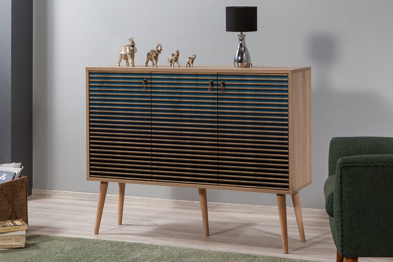 Skjenk Gillberga 120 cm - Brun - Oppbevaring - Oppbevaringsmøbler - Sideboard & skjenk