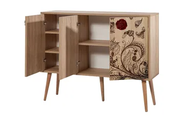 Skjenk Gillberga 120 cm - Brun - Oppbevaring - Oppbevaringsmøbler - Sideboard & skjenk