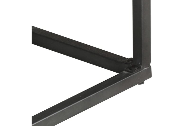 Skjenk grå 100x30x70 cm heltre akasie - Grå - Sideboard & skjenk