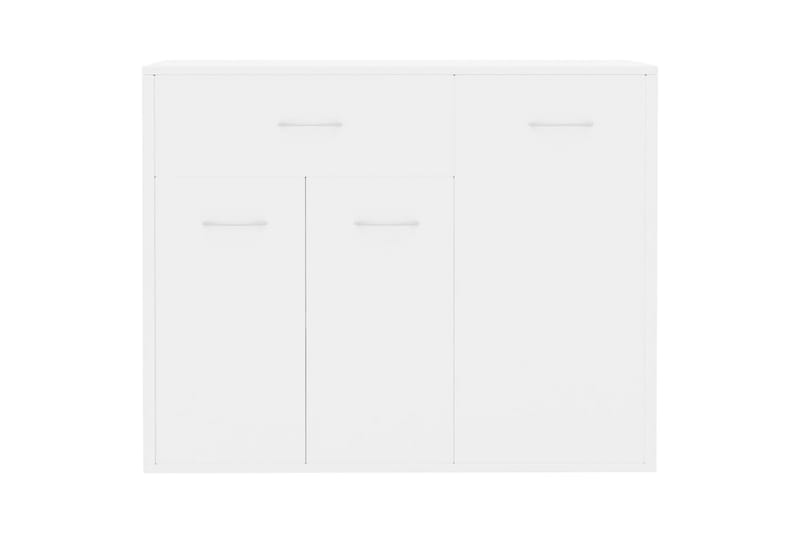 Skjenk høyglans hvit 88x30x70 cm sponplate - Sideboard & skjenk