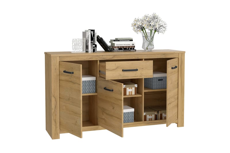 Skjenk Hemdean 42x161 cm - Brun - Sideboard & skjenk