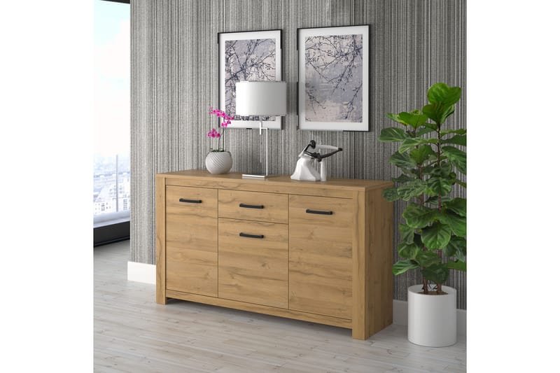 Skjenk Hemdean 42x161 cm - Brun - Sideboard & skjenk