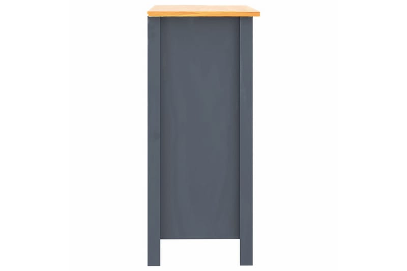 Skjenk Hill Range grå 46x35x80 cm heltre furu - Sideboard & skjenk
