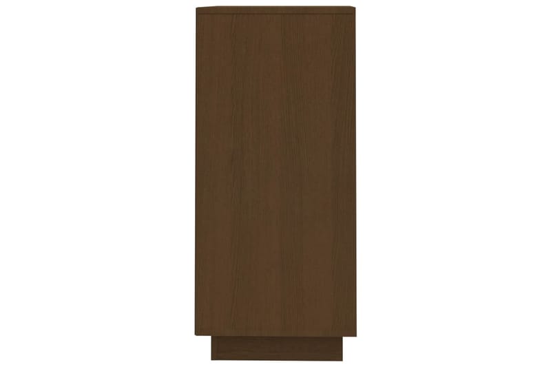 Skjenk honningbrun 60x34x75 cm heltre furu - Brun - Sideboard & skjenk