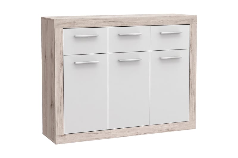 Skjenk Humberson 34x118 cm - Brun | Hvit - Sideboard & skjenk