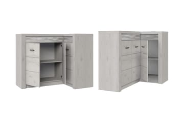 Skjenk Indianapolis 131x42x104 cm - Brun - Oppbevaring - Oppbevaringsmøbler - Sideboard & skjenk