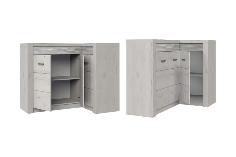 Skjenk Indianapolis 131x42x104 cm - Brun - Sideboard & skjenk