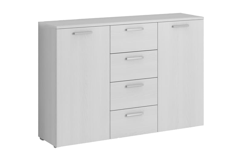 Skjenk Jorbes 38x132 cm - Askegrå | Hvit - Sideboard & skjenk