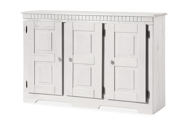 Skjenk Lidwina 121 cm - Hvit - Sideboard & skjenk