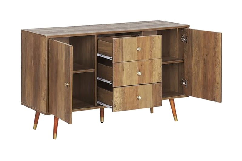 Skjenk Majuro 114x40 cm - Lysebrun - Sideboard & skjenk