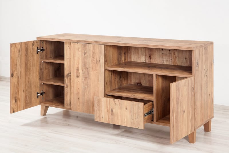 Skjenk Masako - Lysebrun - Sideboard & skjenk