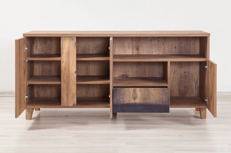 Skjenk Masako Tresilhuett - Brun/Grå - Sideboard & skjenk