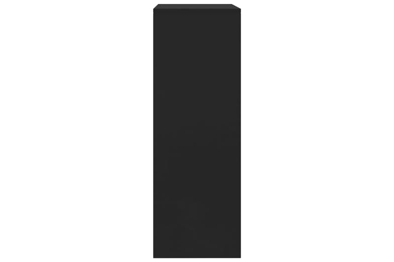 Skjenk med 6 skuffer svart 50x34x96 cm sponplate - Sideboard & skjenk