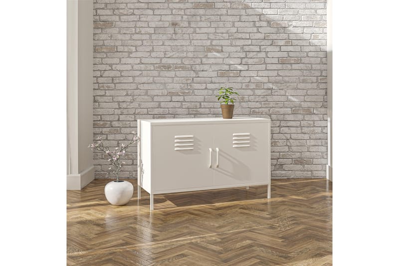 Skjenk Mission District 100x40 cm Hvit - Dorel Home - Sideboard & skjenk