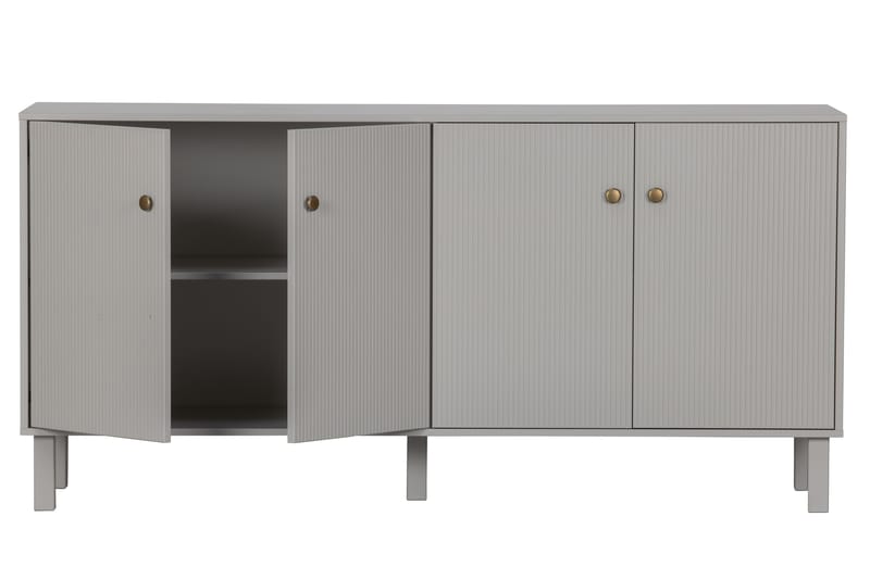 Skjenk Moluskebi 46x160 cm - Grå - Sideboard & skjenk