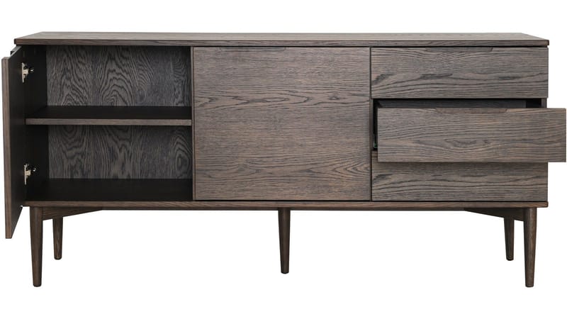 Skjenk Nordal 2+3 - Brunlakkert - Oppbevaring - Oppbevaringsmøbler - Sideboard & skjenk