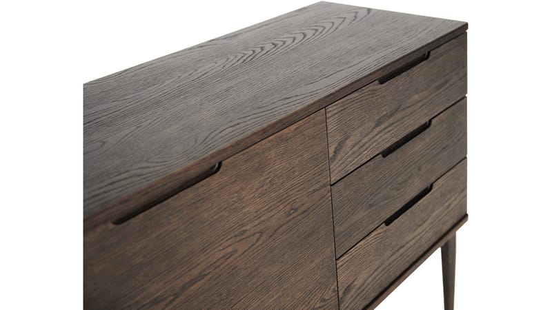 Skjenk Nordal 2+3 - Brunlakkert - Oppbevaring - Oppbevaringsmøbler - Sideboard & skjenk